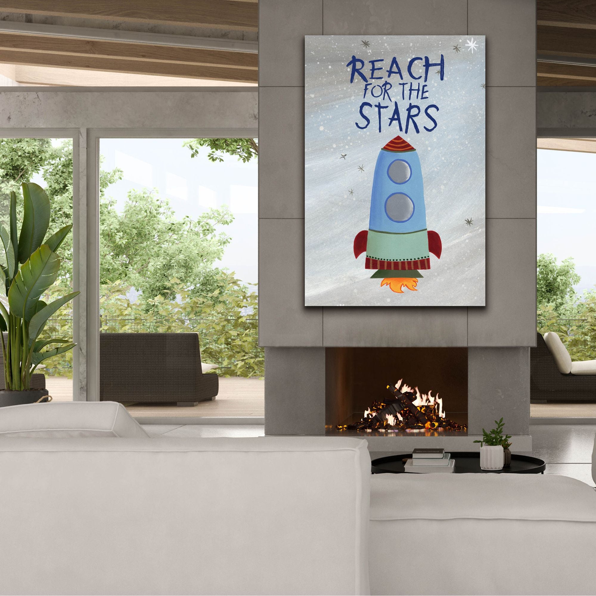 'Future Space Explorer Collection B' by Regina Moore, Canvas Wall Art,40x60
