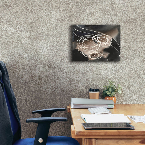 Image of 'Midnight Swirl I' by Regina Moore, Canvas Wall Art,16 x 12