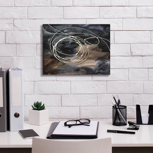 'Midnight Swirl II' by Regina Moore, Canvas Wall Art,16 x 12