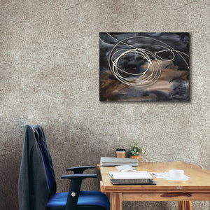 'Midnight Swirl II' by Regina Moore, Canvas Wall Art,34 x 26