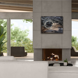 'Midnight Swirl II' by Regina Moore, Canvas Wall Art,34 x 26