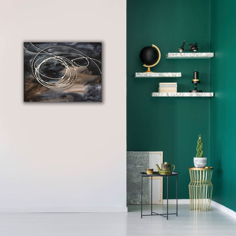 Image of 'Midnight Swirl II' by Regina Moore, Canvas Wall Art,34 x 26