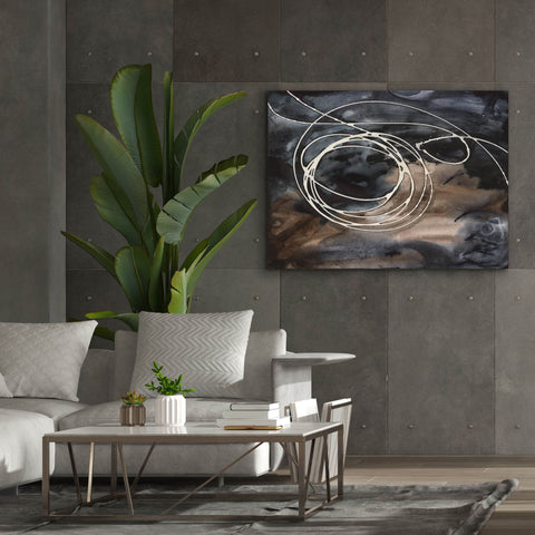 Image of 'Midnight Swirl II' by Regina Moore, Canvas Wall Art,54x40