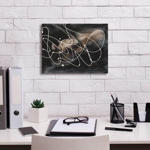 'Midnight Swirl III' by Regina Moore, Canvas Wall Art,16 x 12