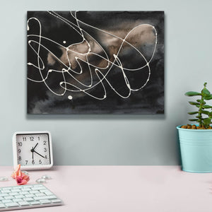 'Midnight Swirl III' by Regina Moore, Canvas Wall Art,16 x 12