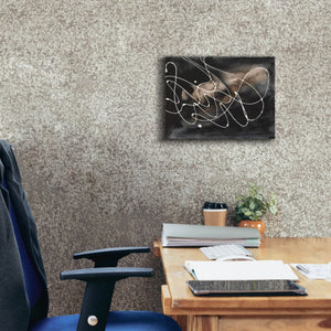 'Midnight Swirl III' by Regina Moore, Canvas Wall Art,16 x 12