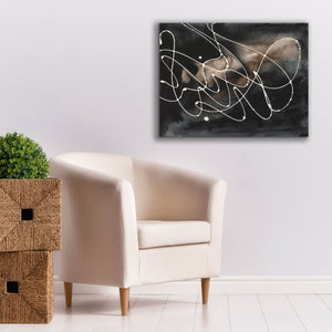 'Midnight Swirl III' by Regina Moore, Canvas Wall Art,34 x 26