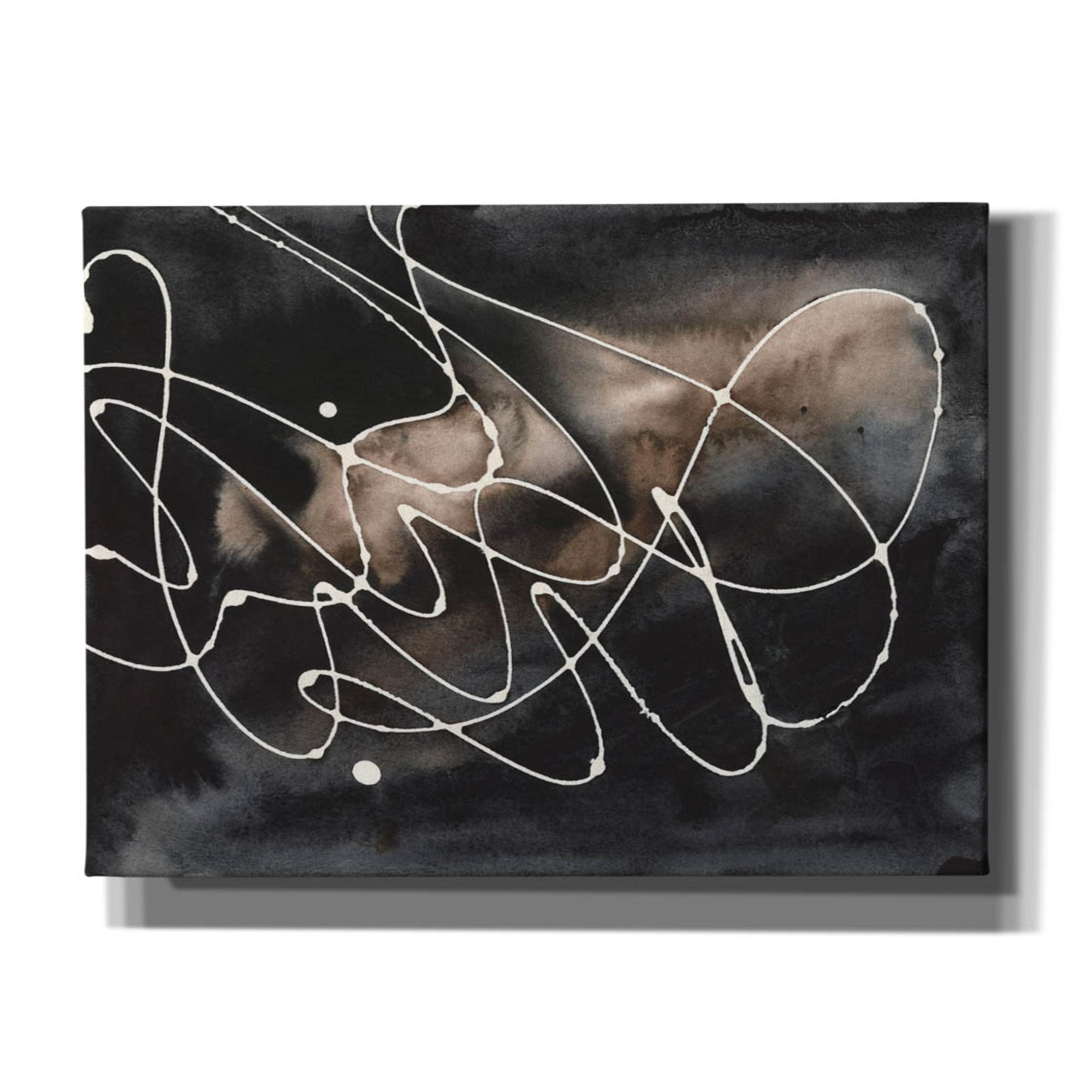 'Midnight Swirl III' by Regina Moore, Canvas Wall Art