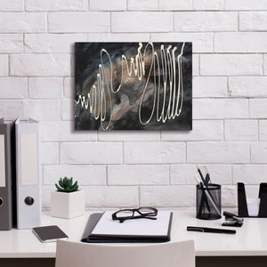 'Midnight Swirl IV' by Regina Moore, Canvas Wall Art,16 x 12