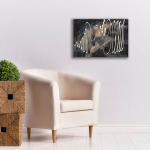 'Midnight Swirl IV' by Regina Moore, Canvas Wall Art,26 x 18