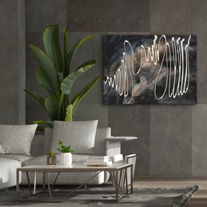 'Midnight Swirl IV' by Regina Moore, Canvas Wall Art,54x40