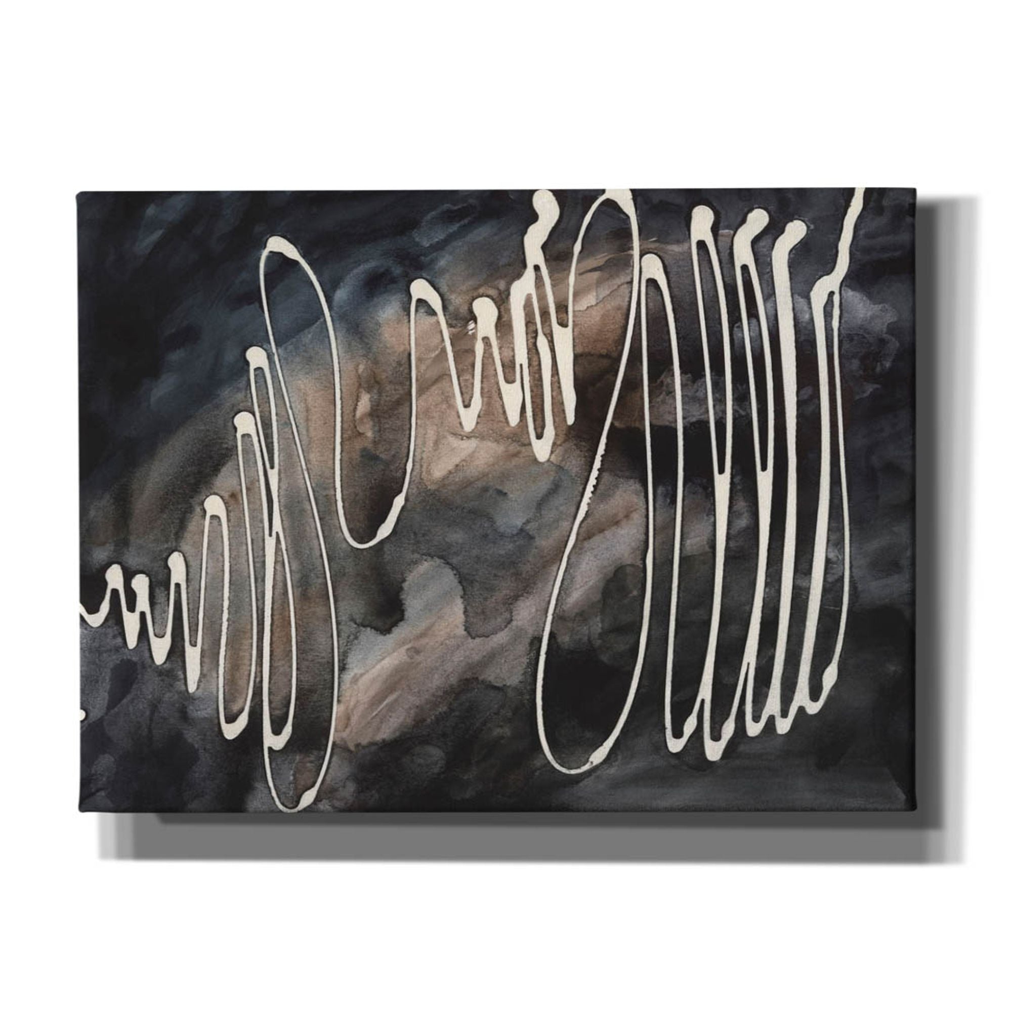'Midnight Swirl IV' by Regina Moore, Canvas Wall Art