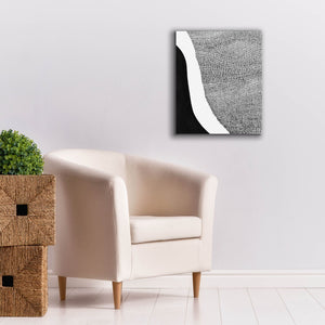'Black & White Abstract I' by Regina Moore, Canvas Wall Art,20 x 24