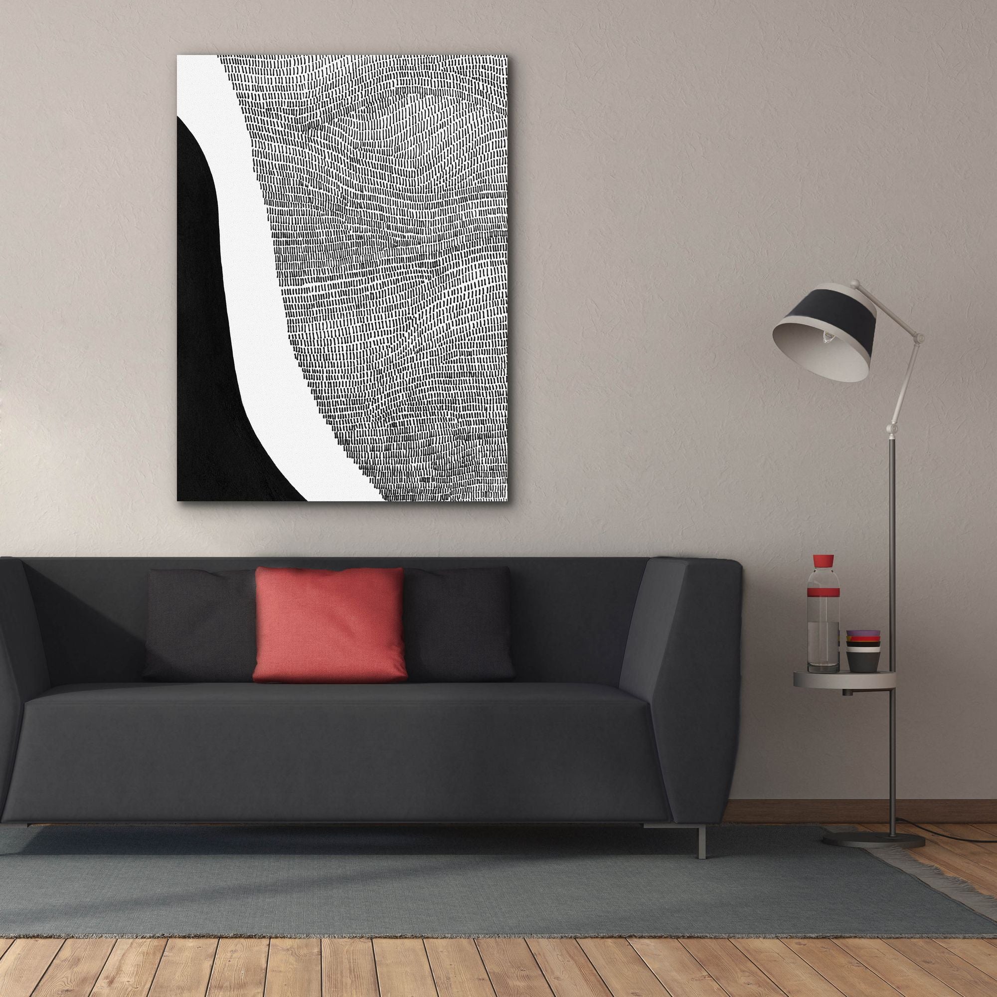 'Black & White Abstract I' by Regina Moore, Canvas Wall Art,40x54
