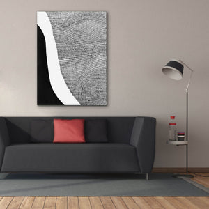 'Black & White Abstract I' by Regina Moore, Canvas Wall Art,40x54