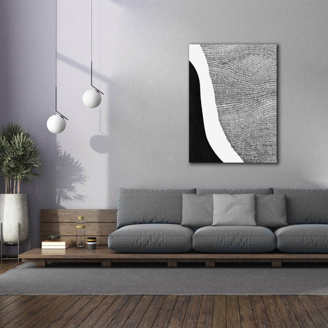 Image of 'Black & White Abstract I' by Regina Moore, Canvas Wall Art,40x54