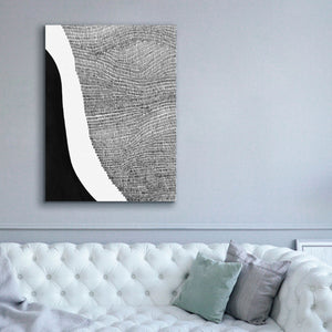 'Black & White Abstract I' by Regina Moore, Canvas Wall Art,40x54