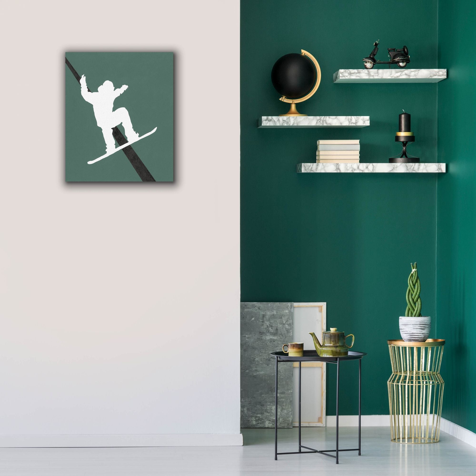 'It's All About the Game XII' by Regina Moore, Canvas Wall Art,20 x 24