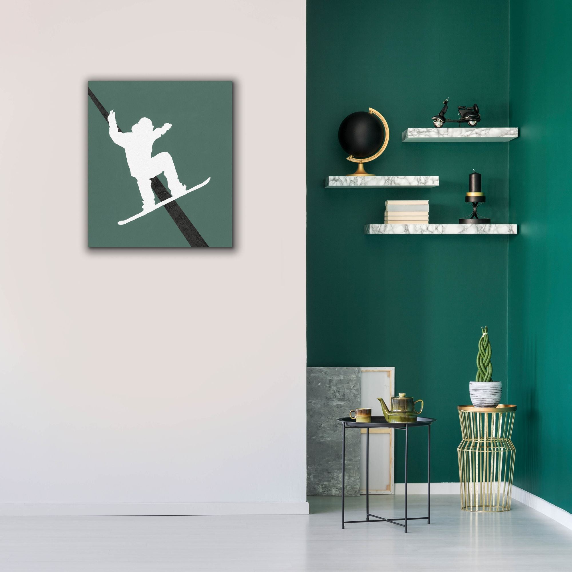 'It's All About the Game XII' by Regina Moore, Canvas Wall Art,26x30