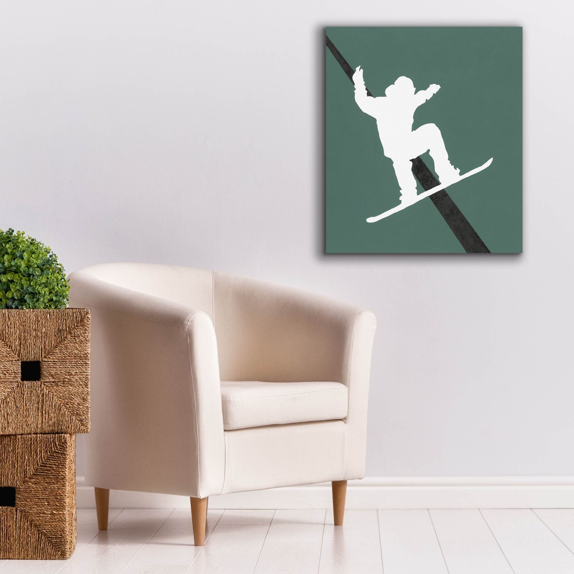 'It's All About the Game XII' by Regina Moore, Canvas Wall Art,26x30