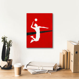 'It's All About the Game XIII' by Regina Moore, Canvas Wall Art,12 x 16