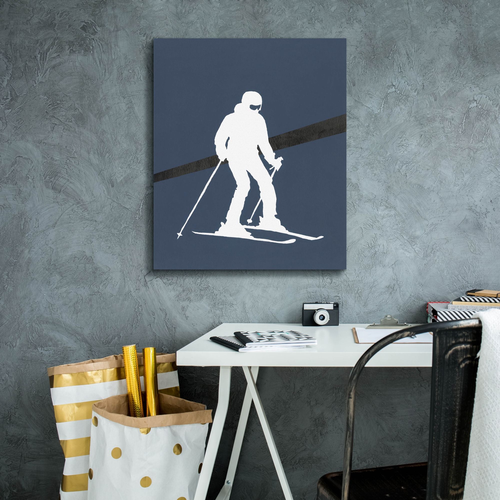 'It's All About the Game XIV' by Regina Moore, Canvas Wall Art,20 x 24