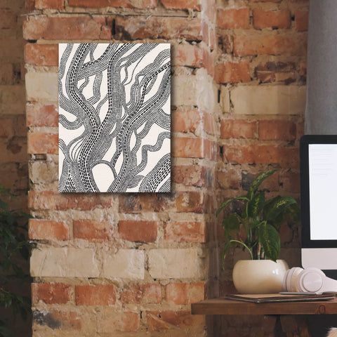 Image of 'Dots and Dashes I' by Regina Moore, Canvas Wall Art,12 x 16
