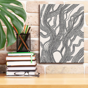 'Dots and Dashes I' by Regina Moore, Canvas Wall Art,12 x 16