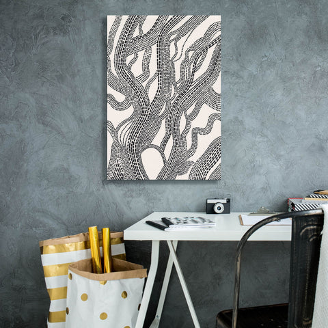 Image of 'Dots and Dashes I' by Regina Moore, Canvas Wall Art,18 x 26