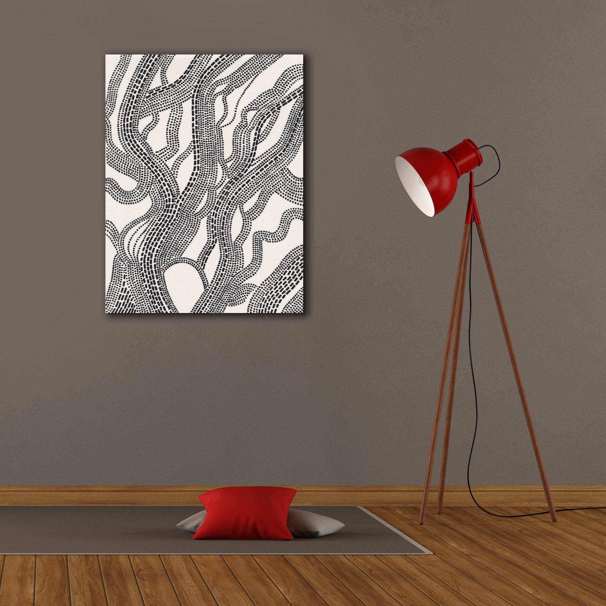 'Dots and Dashes I' by Regina Moore, Canvas Wall Art,26 x 34