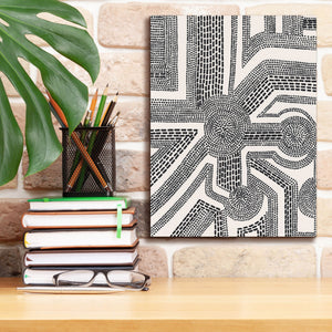 'Dots and Dashes II' by Regina Moore, Canvas Wall Art,12 x 16