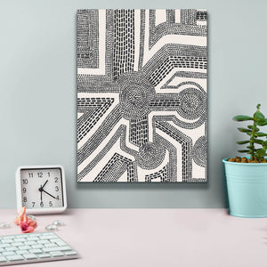 'Dots and Dashes II' by Regina Moore, Canvas Wall Art,12 x 16