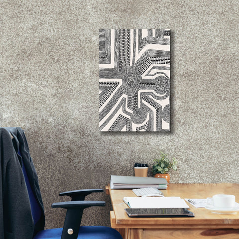 Image of 'Dots and Dashes II' by Regina Moore, Canvas Wall Art,18 x 26