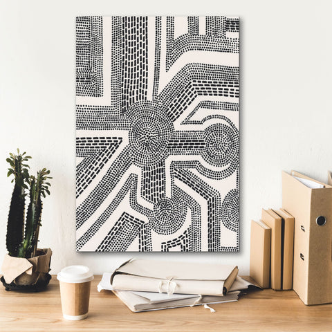 Image of 'Dots and Dashes II' by Regina Moore, Canvas Wall Art,18 x 26
