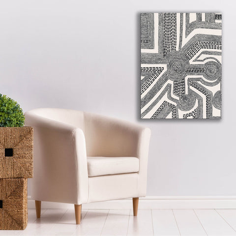Image of 'Dots and Dashes II' by Regina Moore, Canvas Wall Art,26 x 34