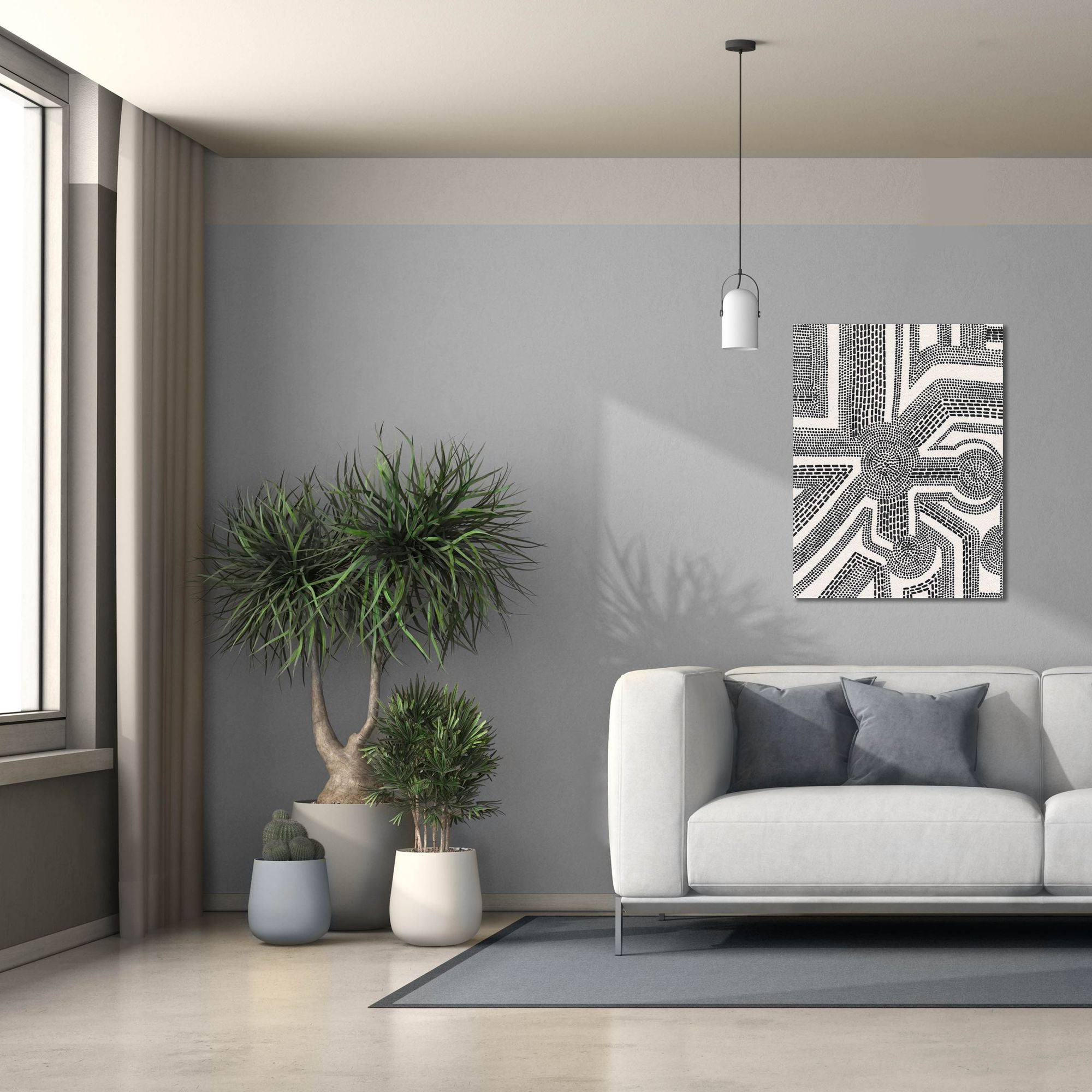 'Dots and Dashes II' by Regina Moore, Canvas Wall Art,26 x 34