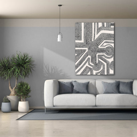 Image of 'Dots and Dashes II' by Regina Moore, Canvas Wall Art,40x54
