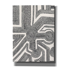 'Dots and Dashes II' by Regina Moore, Canvas Wall Art