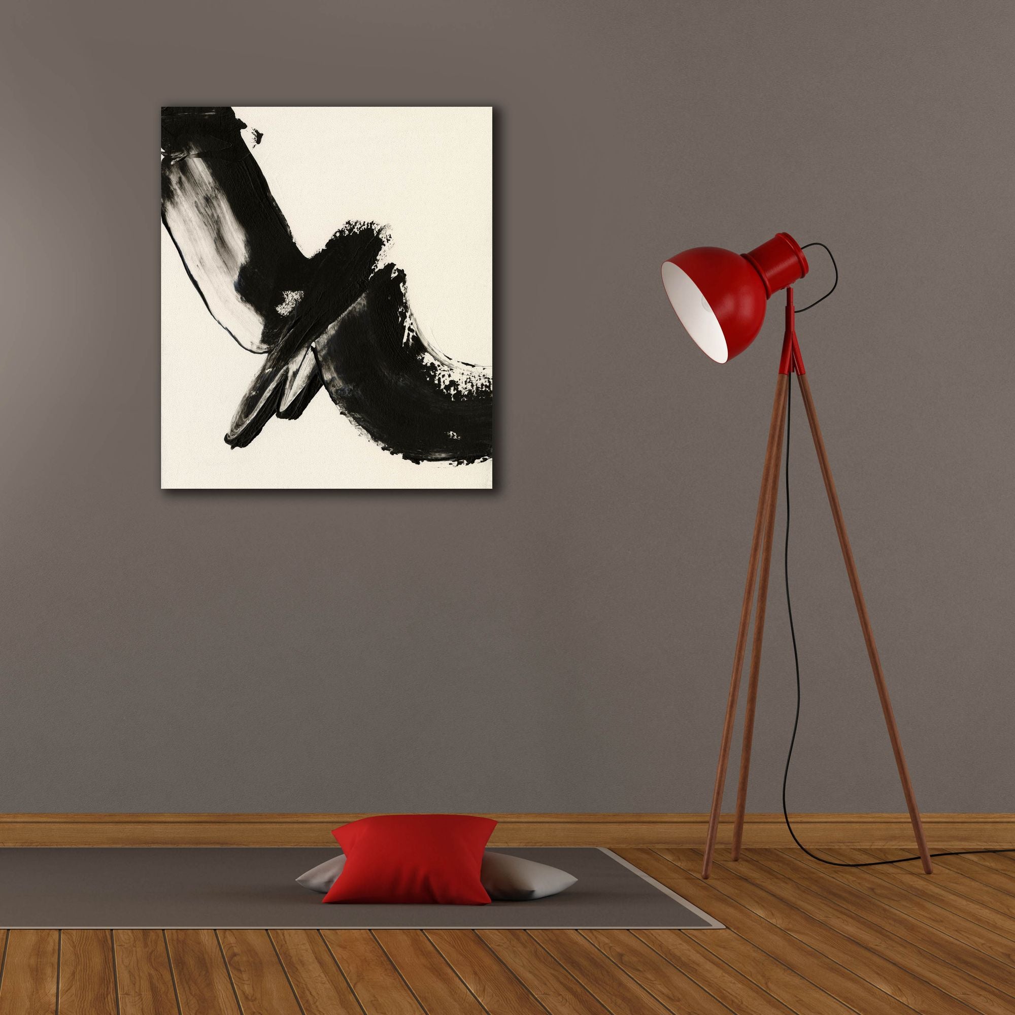 'Black Expression I' by Regina Moore, Canvas Wall Art,26x30