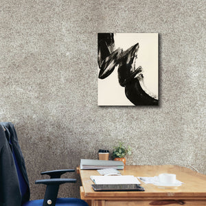 'Black Expression II' by Regina Moore, Canvas Wall Art,20 x 24