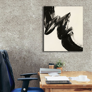 'Black Expression II' by Regina Moore, Canvas Wall Art,26x30