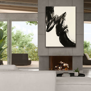 'Black Expression II' by Regina Moore, Canvas Wall Art,40x54