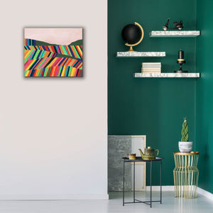 'Rainbow Fields I' by Regina Moore, Canvas Wall Art,24 x 20