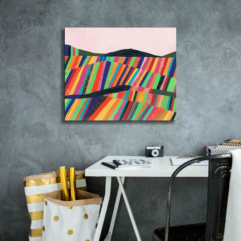 Image of 'Rainbow Fields II' by Regina Moore, Canvas Wall Art,24 x 20