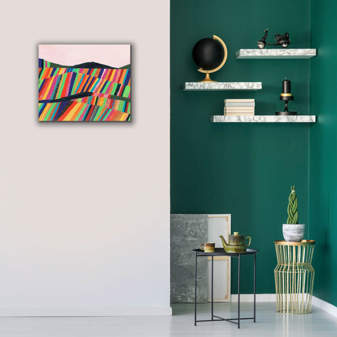 Image of 'Rainbow Fields II' by Regina Moore, Canvas Wall Art,24 x 20
