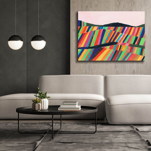 Image of 'Rainbow Fields II' by Regina Moore, Canvas Wall Art,54x40