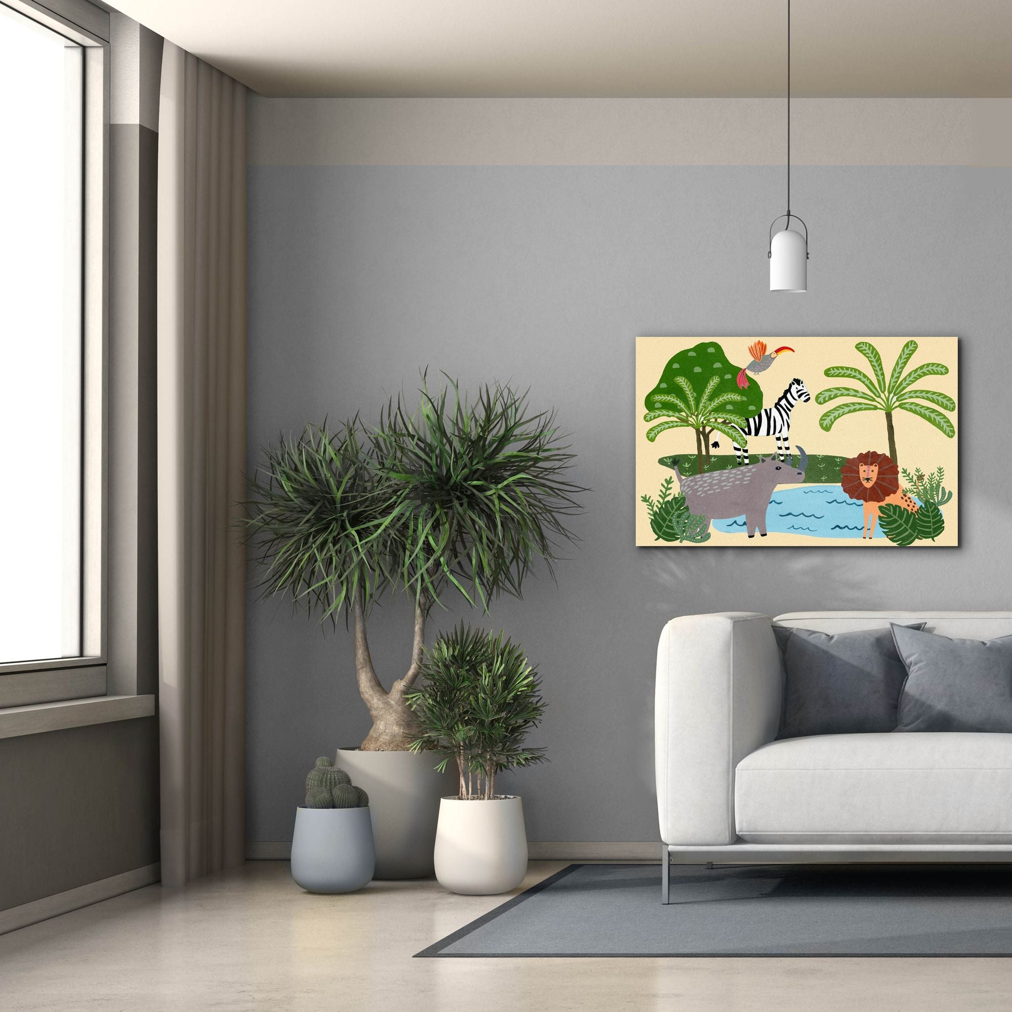 'Lil Wild Ones Collection A' by Regina Moore, Canvas Wall Art,40x26