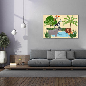 'Lil Wild Ones Collection A' by Regina Moore, Canvas Wall Art,60x40