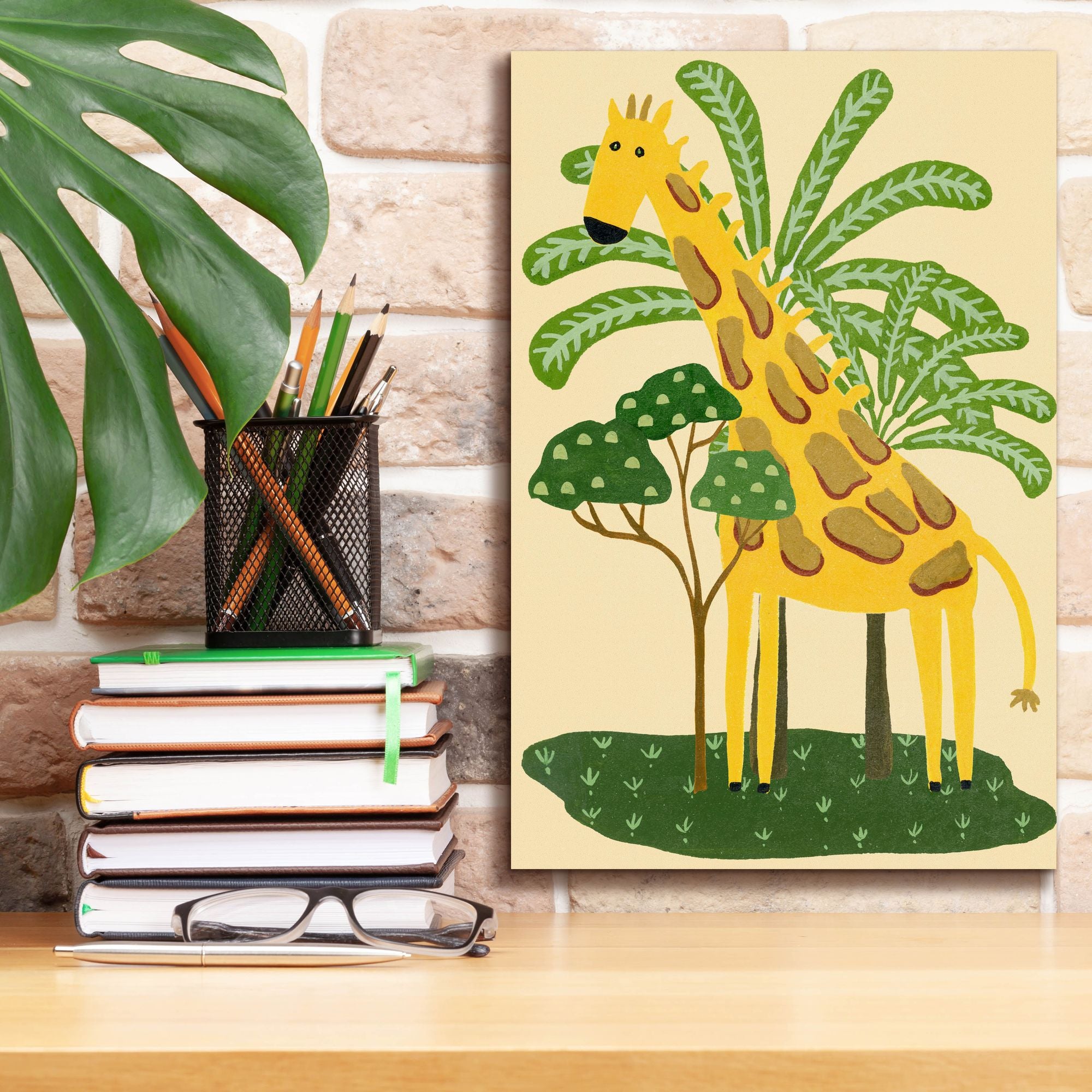 'Lil Wild Ones Collection B' by Regina Moore, Canvas Wall Art,12 x 18