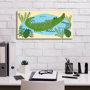 'Lil Wild Ones Collection D' by Regina Moore, Canvas Wall Art,24 x 12